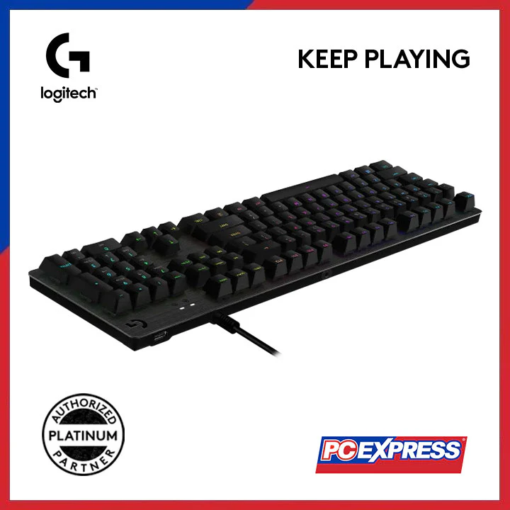 LOGITECH G512 Carbon RGB Mechanical GX Brown Tactile Gaming Keyboard - Image 4