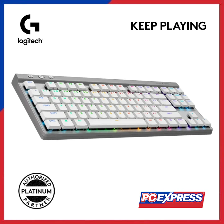 LOGITECH G515 LightSpeed TKL RGB Wireless Gaming Keyboards (920-012581) - White - Image 2