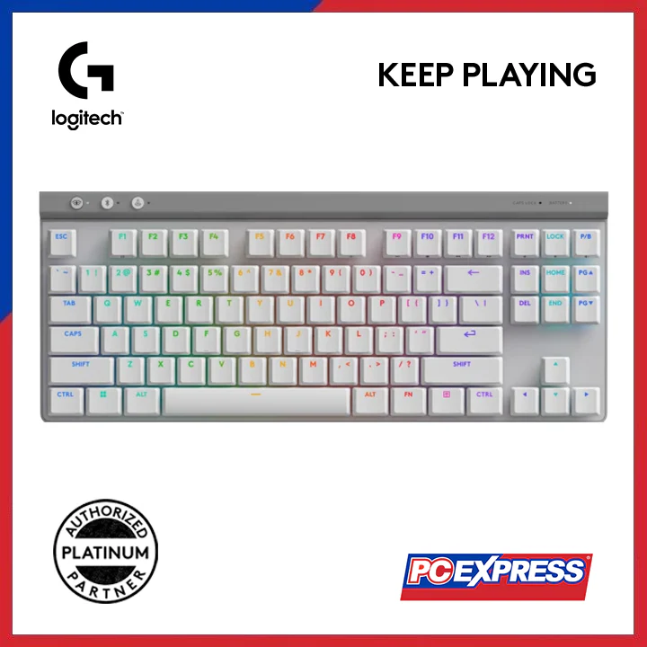 LOGITECH G515 LightSpeed TKL RGB Wireless Gaming Keyboards (920-012581) - White - Image 3