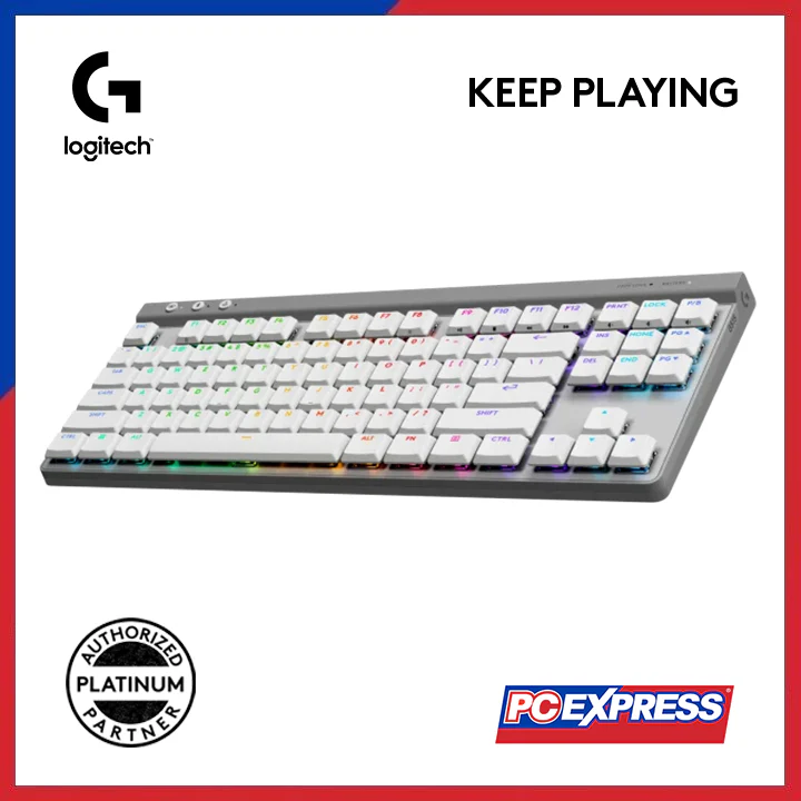 LOGITECH G515 LightSpeed TKL RGB Wireless Gaming Keyboards (920-012581) - White - Image 4