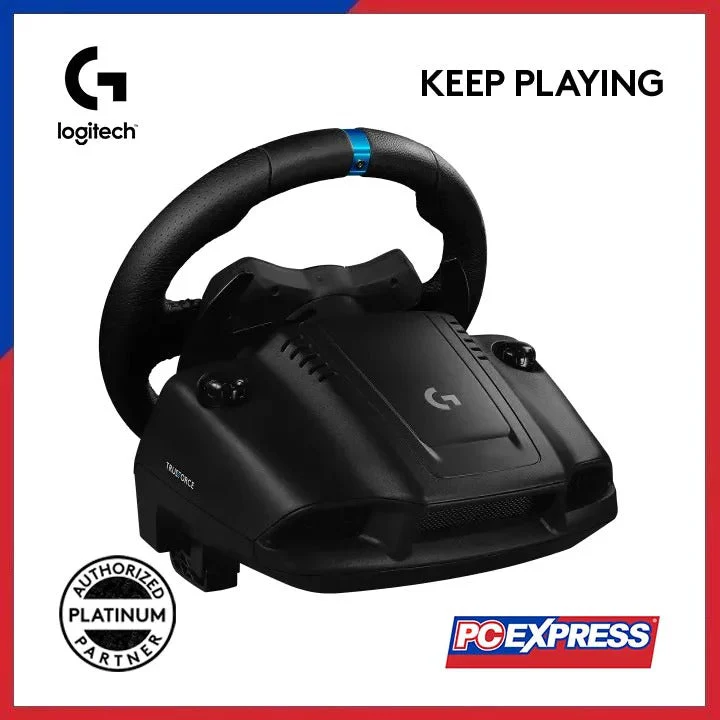 LOGITECH G923 STEERING WHEEL Gaming Controller (Black) - Image 3