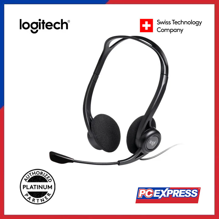 LOGITECH H370 USB Headset with Noise-Canceling Microphone
