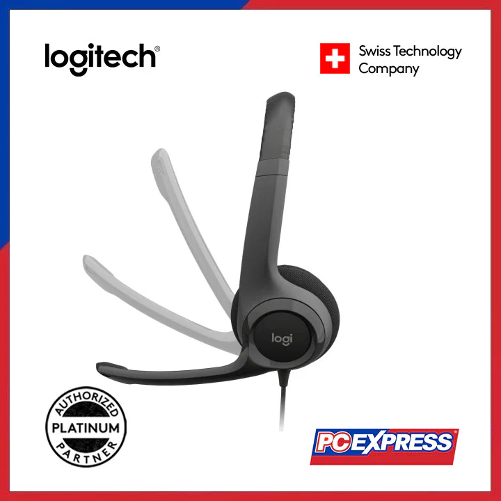 LOGITECH H390 USB W/ Mic Headset - Image 4