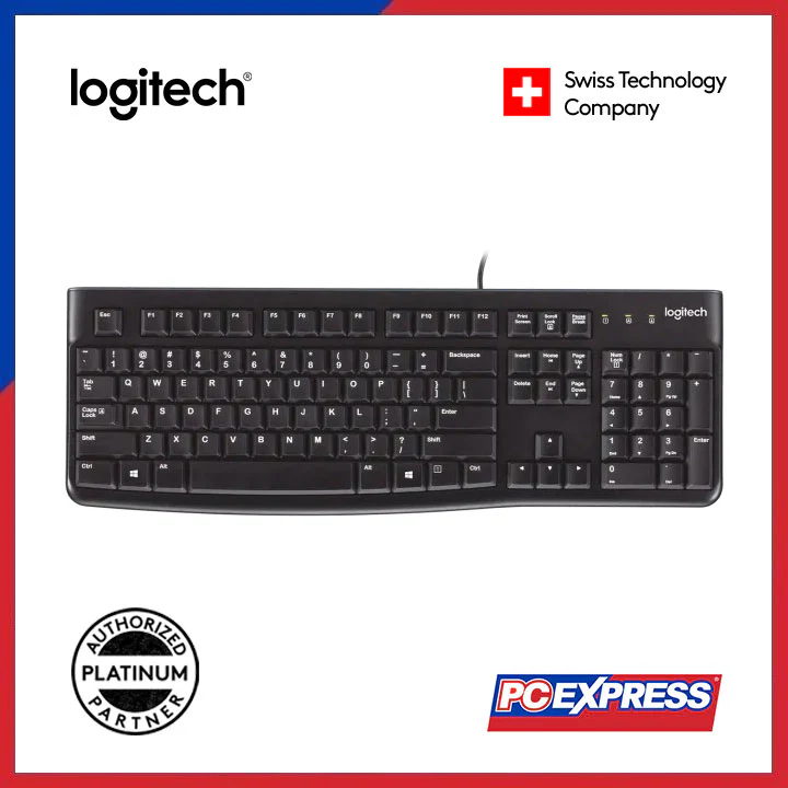 LOGITECH K120 Plug-and-Play USB Keyboard