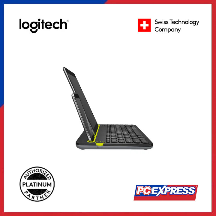 LOGITECH K480 Multi-Device Bluetooth Wireless Keyboard (Black) - Image 4