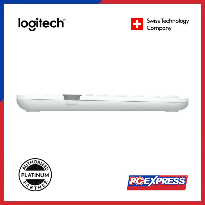 LOGITECH K480 Multi-Device Bluetooth Wireless Keyboard (White) - Image 5