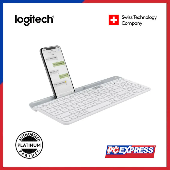 LOGITECH K580 SLIM MULTI-DEVICE Wireless Keyboard (Off White) - Image 3