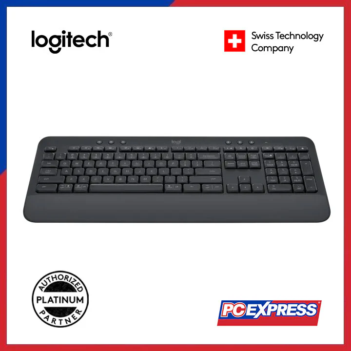 LOGITECH K650 SIGNATURE Multi-Device Wireless Keyboard (Graphite) - Image 2