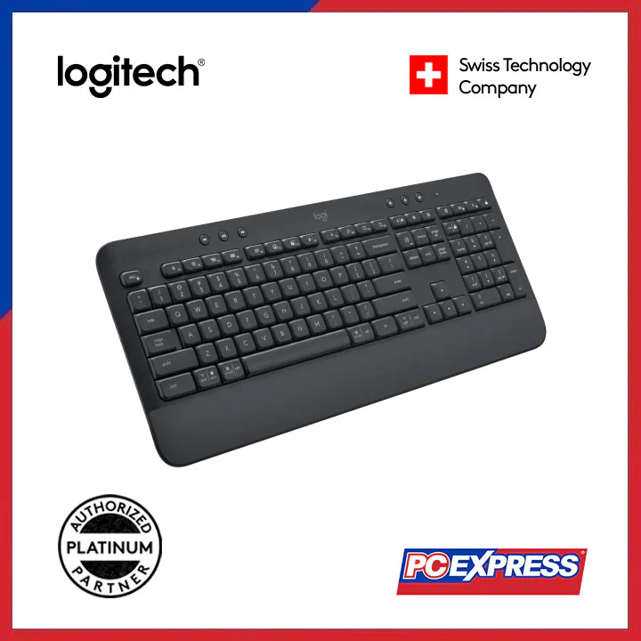 LOGITECH K650 SIGNATURE Multi-Device Wireless Keyboard (Graphite) - Image 3