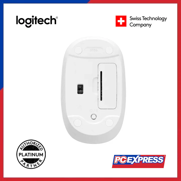 LOGITECH M196 Bluetooth Mouse (Off White) - Image 2