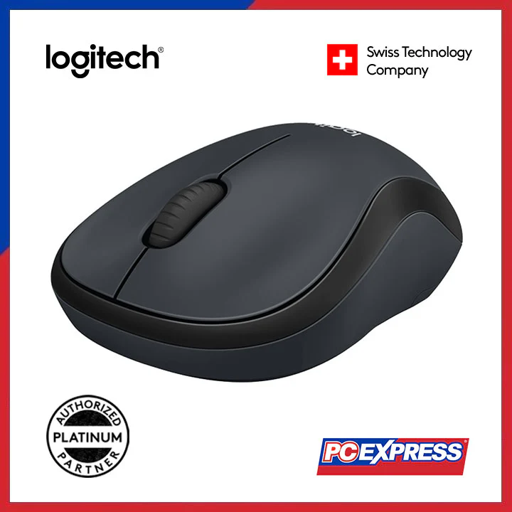 LOGITECH M221 Silent Wireless Mouse (Charcoal) - Image 4
