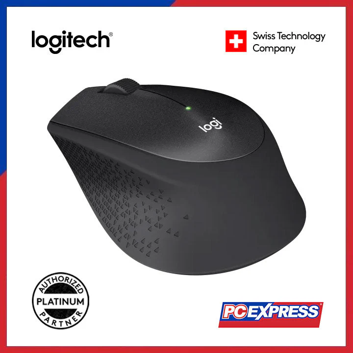 LOGITECH M331 SILENT PLUS Wireless Mouse (Black) - Image 2