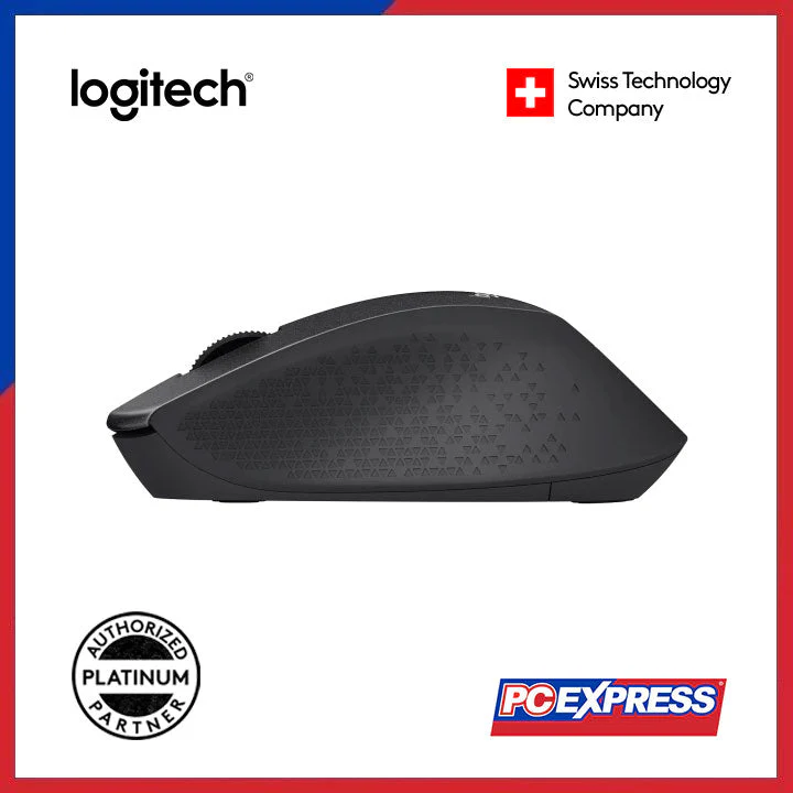 LOGITECH M331 SILENT PLUS Wireless Mouse (Black) - Image 4