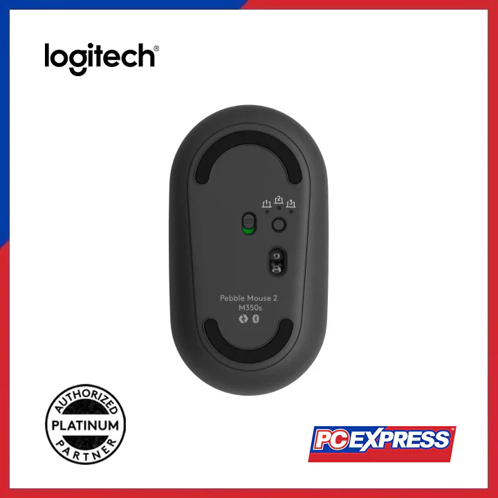 LOGITECH M350S Pebble 2 Wireless Mouse (Graphite) - Image 4