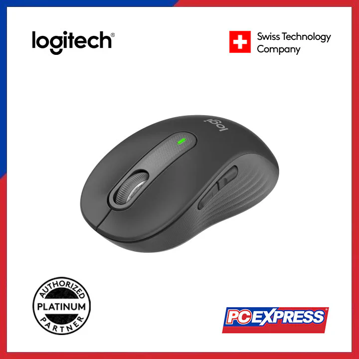 LOGITECH M650 Signature Wireless Mouse (Graphite) - Image 3