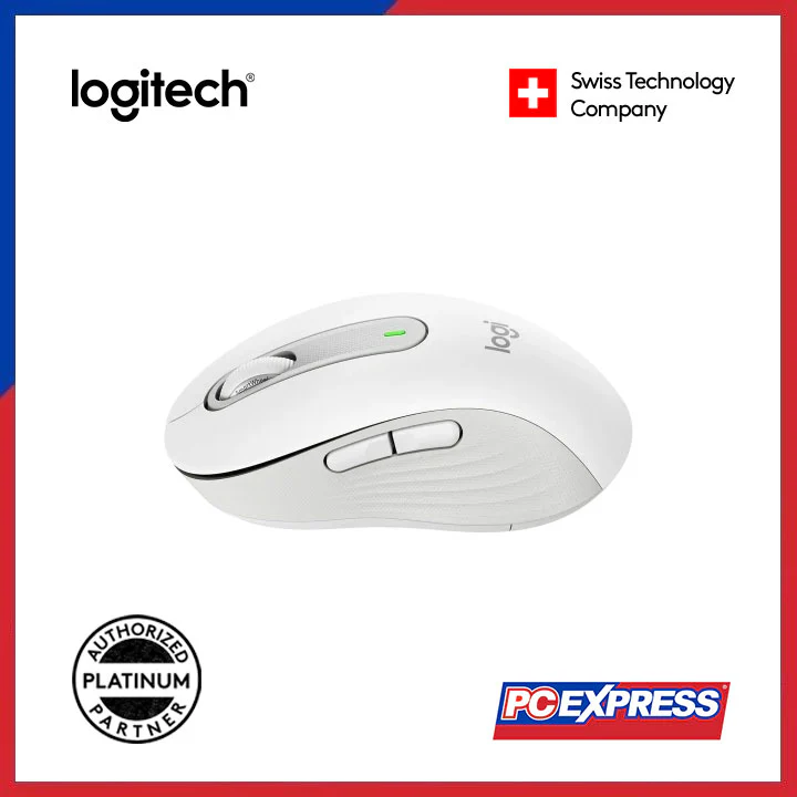 LOGITECH M650 Signature Wireless Mouse (White) - Image 4