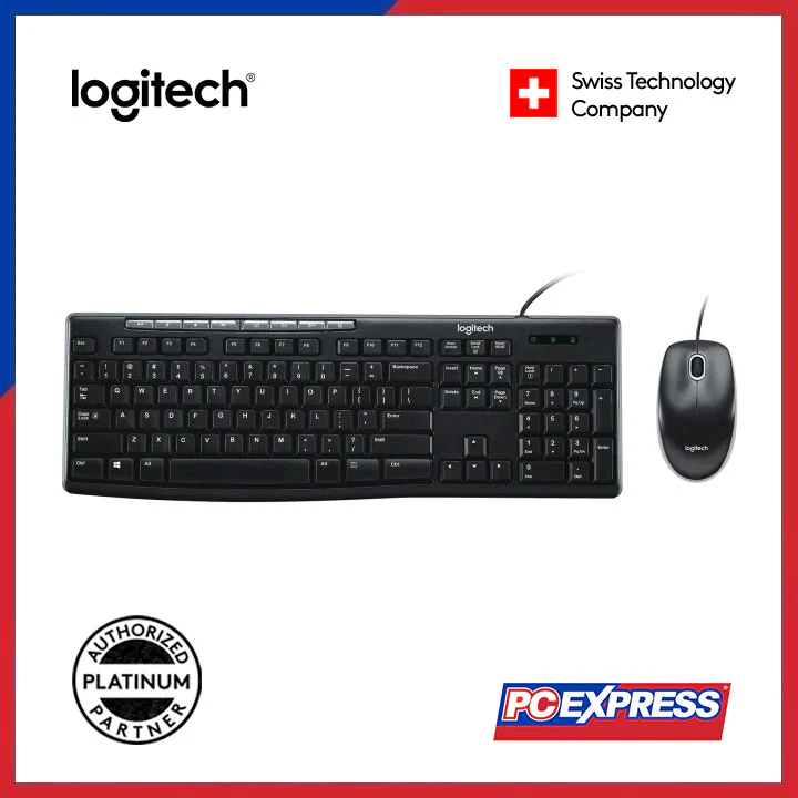 LOGITECH MK200 MEDIA USB Keyboard and Mouse Combo