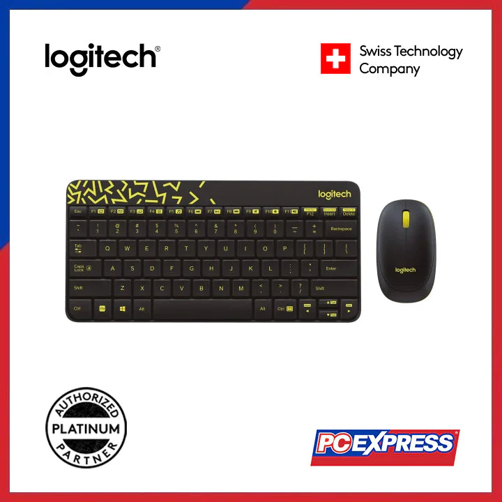 LOGITECH MK240 Wireless Keyboard and Mouse Combo (Black)