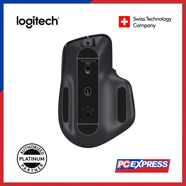 LOGITECH MX MASTER 3S Wireless Mouse (Graphite) - Image 2
