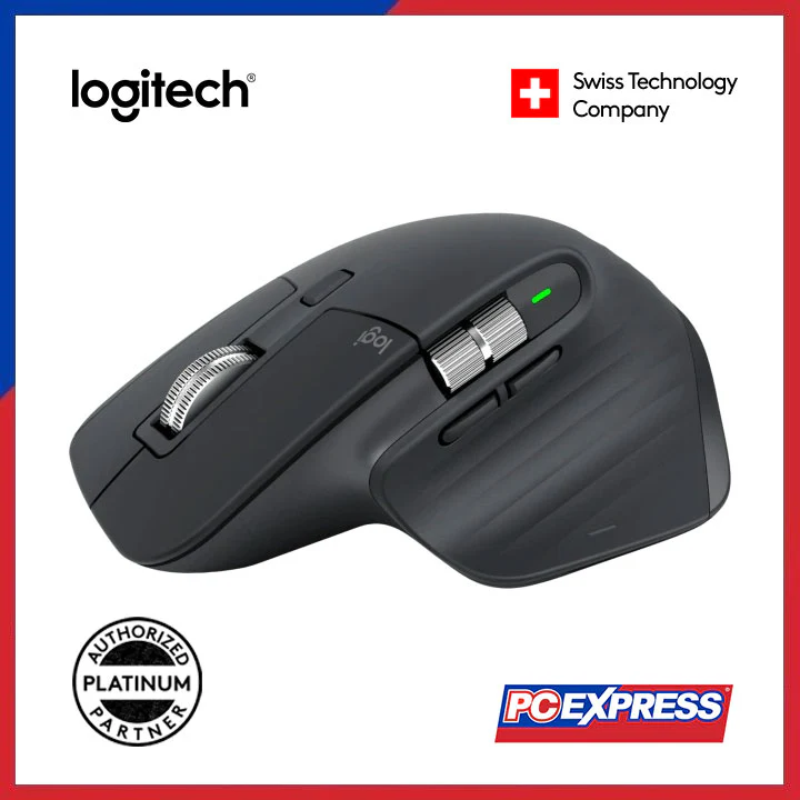 LOGITECH MX MASTER 3S Wireless Mouse (Graphite) - Image 5
