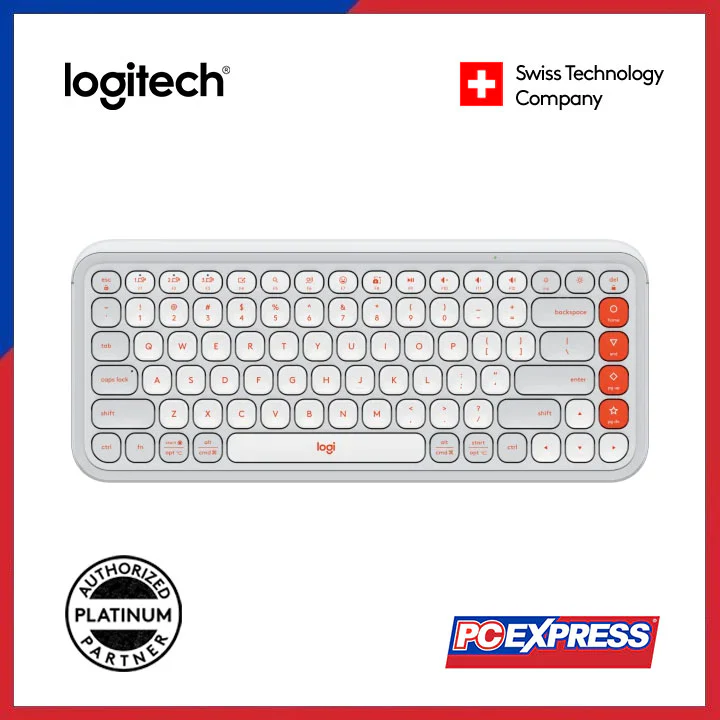 LOGITECH POP Icon Keys Wireless Keyboard (Off White) - Image 6