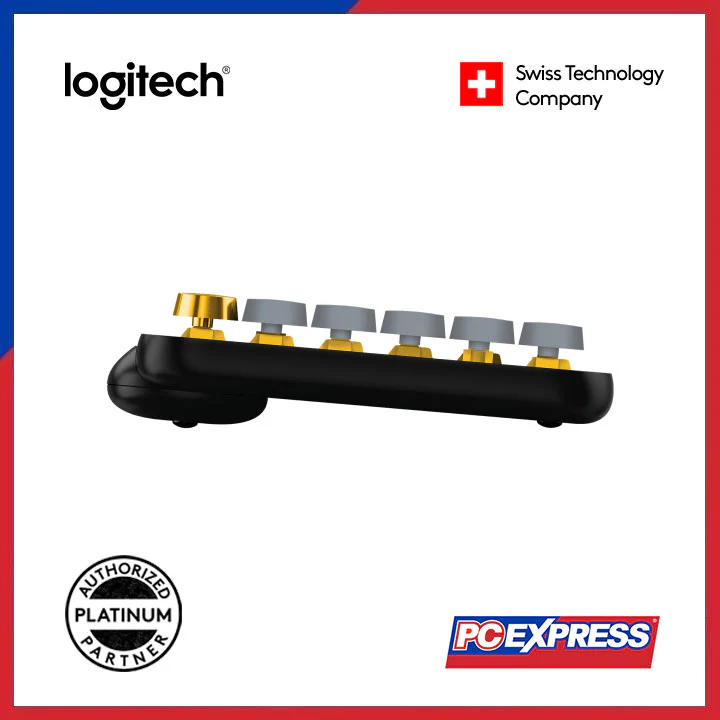 LOGITECH POP Keys Wireless Mechanical Keyboard (Blast) - Image 5
