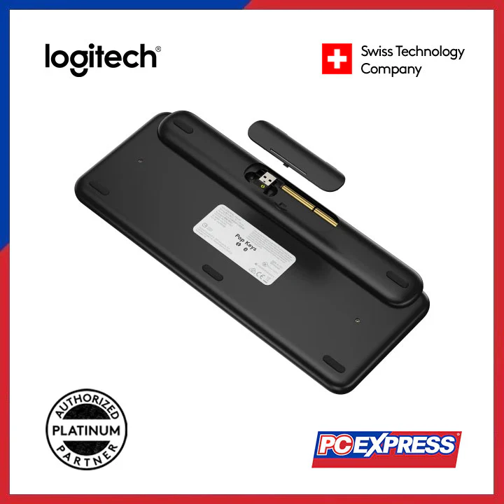 LOGITECH POP Keys Wireless Mechanical Keyboard (Blast) - Image 6