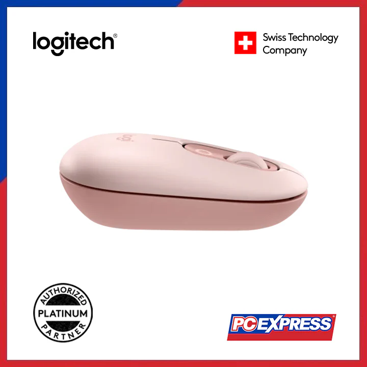 LOGITECH POP Wireless Mouse (910-007402) - Emoji Rose - Image 4