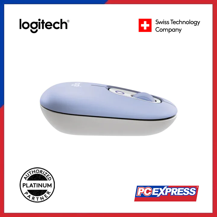 LOGITECH POP Wireless Mouse (910-007403) - Emoji Lilac - Image 5
