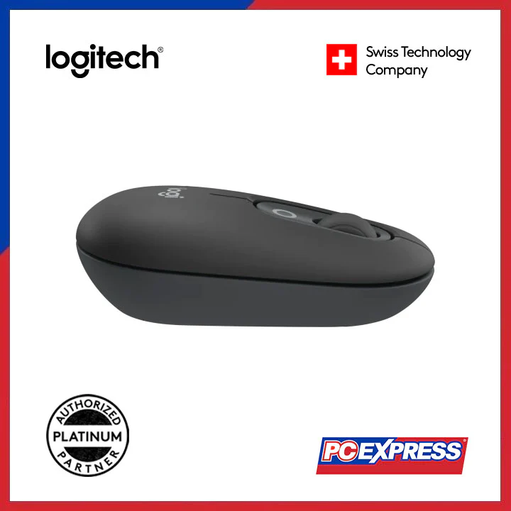 LOGITECH POP Wireless Mouse with Customizable Emoji (Graphite) - Image 10