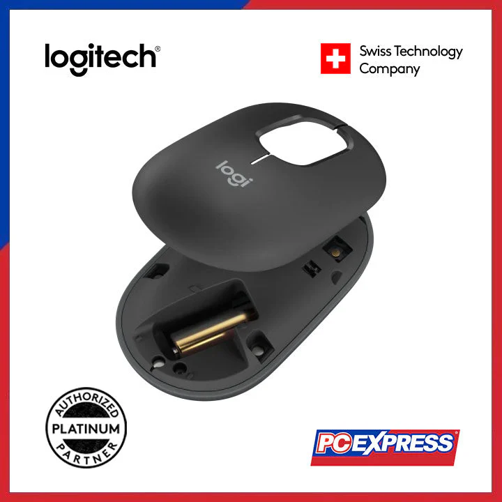LOGITECH POP Wireless Mouse with Customizable Emoji (Graphite) - Image 5