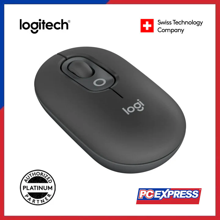 LOGITECH POP Wireless Mouse with Customizable Emoji (Graphite) - Image 8
