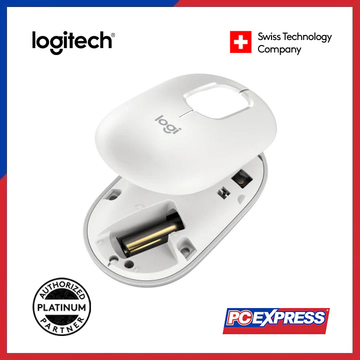 LOGITECH POP Wireless Mouse with Customizable Emoji (Off White) - Image 11