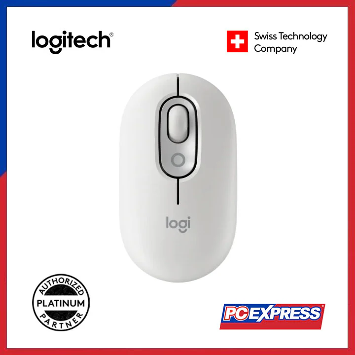 LOGITECH POP Wireless Mouse with Customizable Emoji (Off White) - Image 7