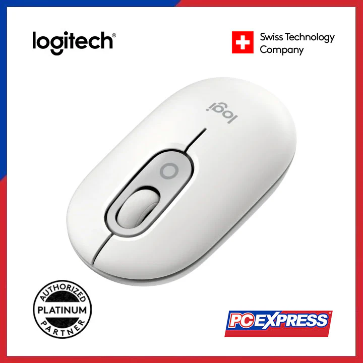 LOGITECH POP Wireless Mouse with Customizable Emoji (Off White) - Image 9