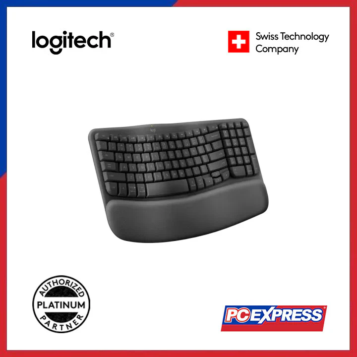 LOGITECH Wave Keys Wireless Keyboard (Graphite) - Image 3