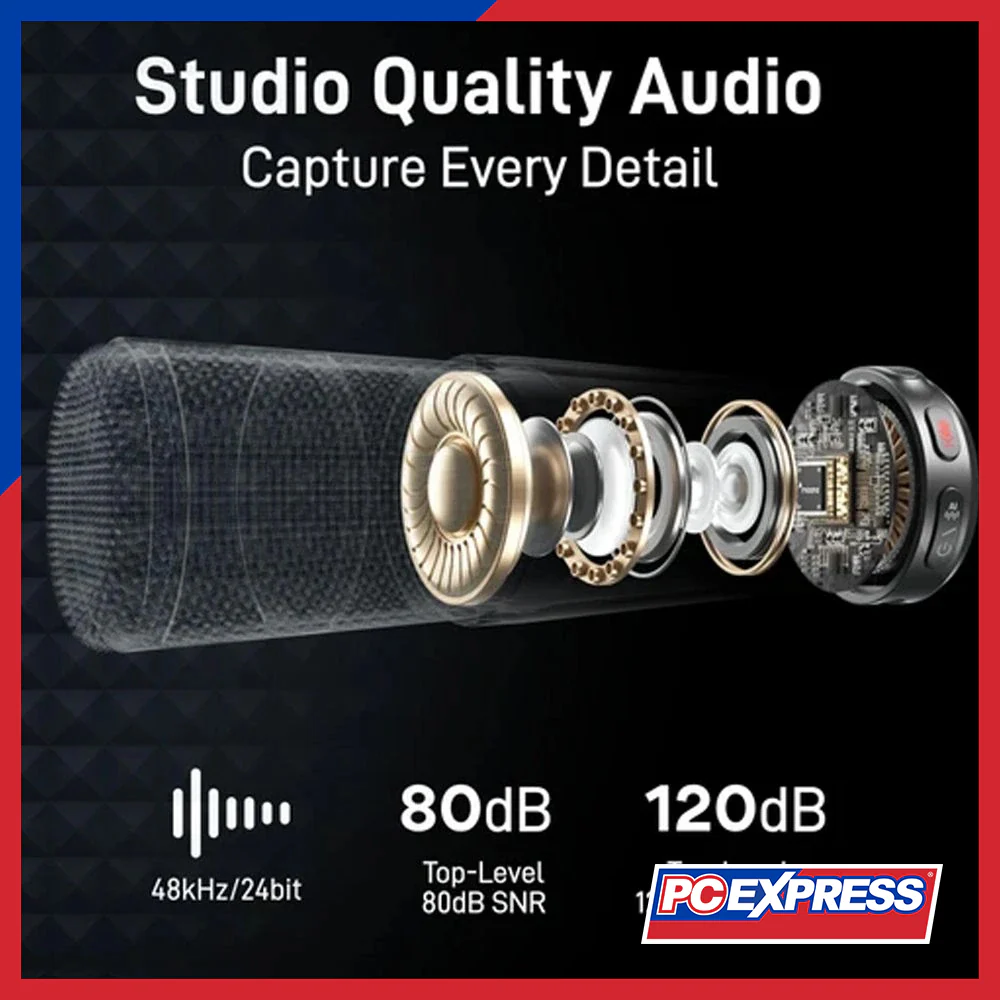 MAONO Wave T5 WM650 PA3 Wireless Microphone Combo Version For Camera / Lightning / Type-C - Black - Image 6