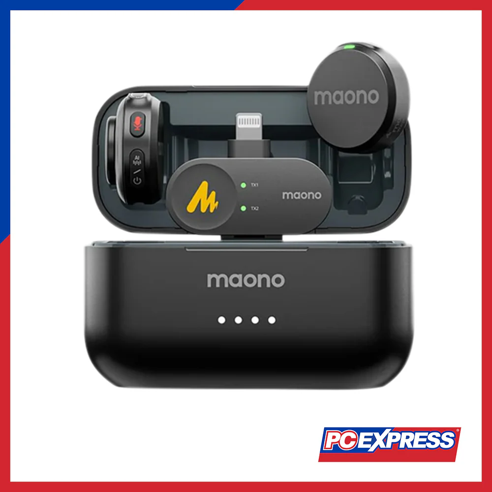 MAONO WM650 B2 Wireless Microphone - For Lightning (Black)