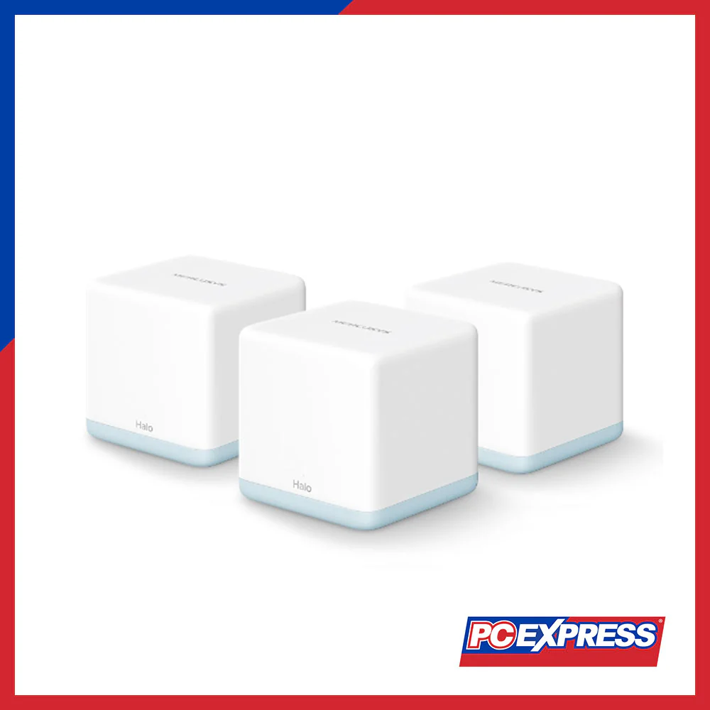 MERCUSYS HALO H30 (3-Pack) AC1200 Whole Home Mesh Wi-Fi System