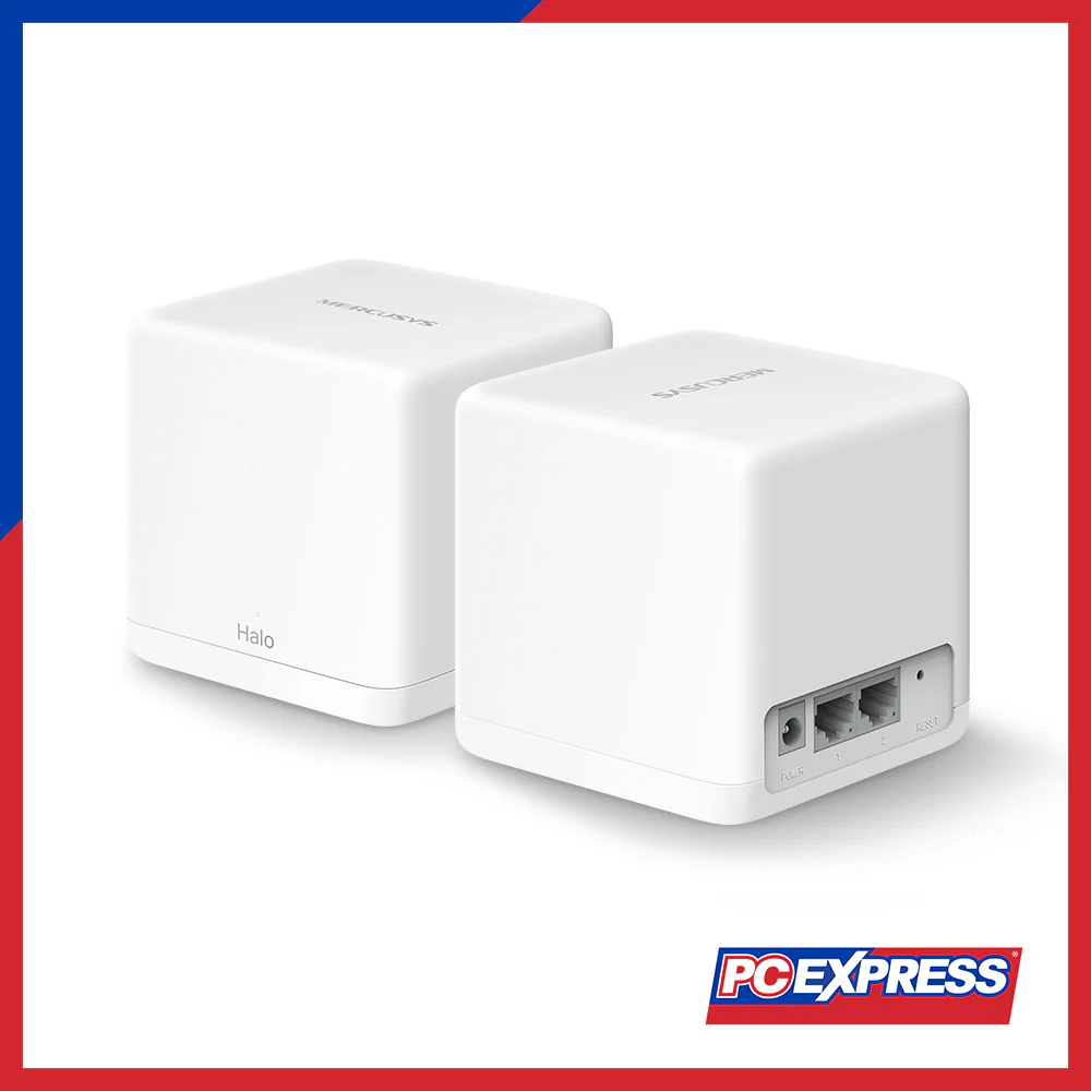 MERCUSYS Halo H30G AC1300 Whole Home Mesh Wi-Fi System (2-Pack)