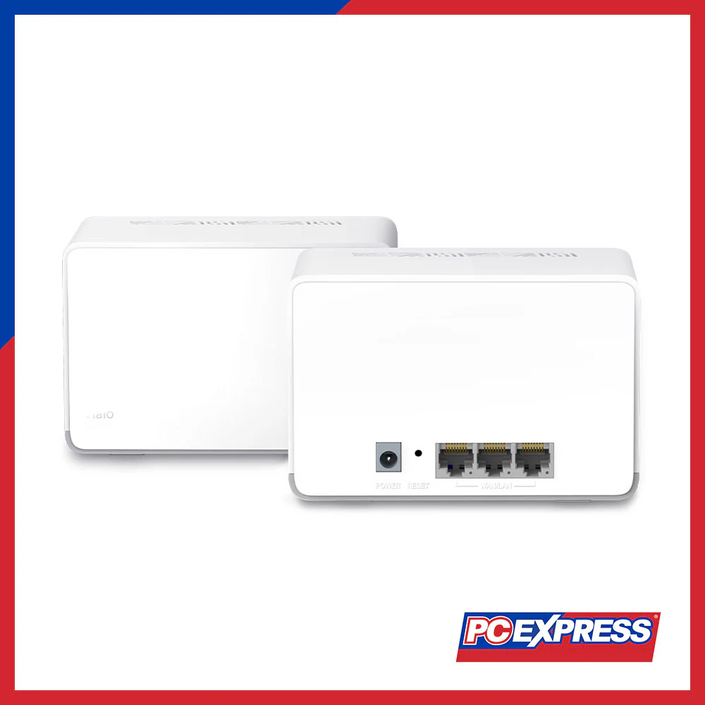 MERCUSYS HALO H70X (2-Pack) AX1800 Whole Home Mesh Wi-Fi 6 System - Image 2