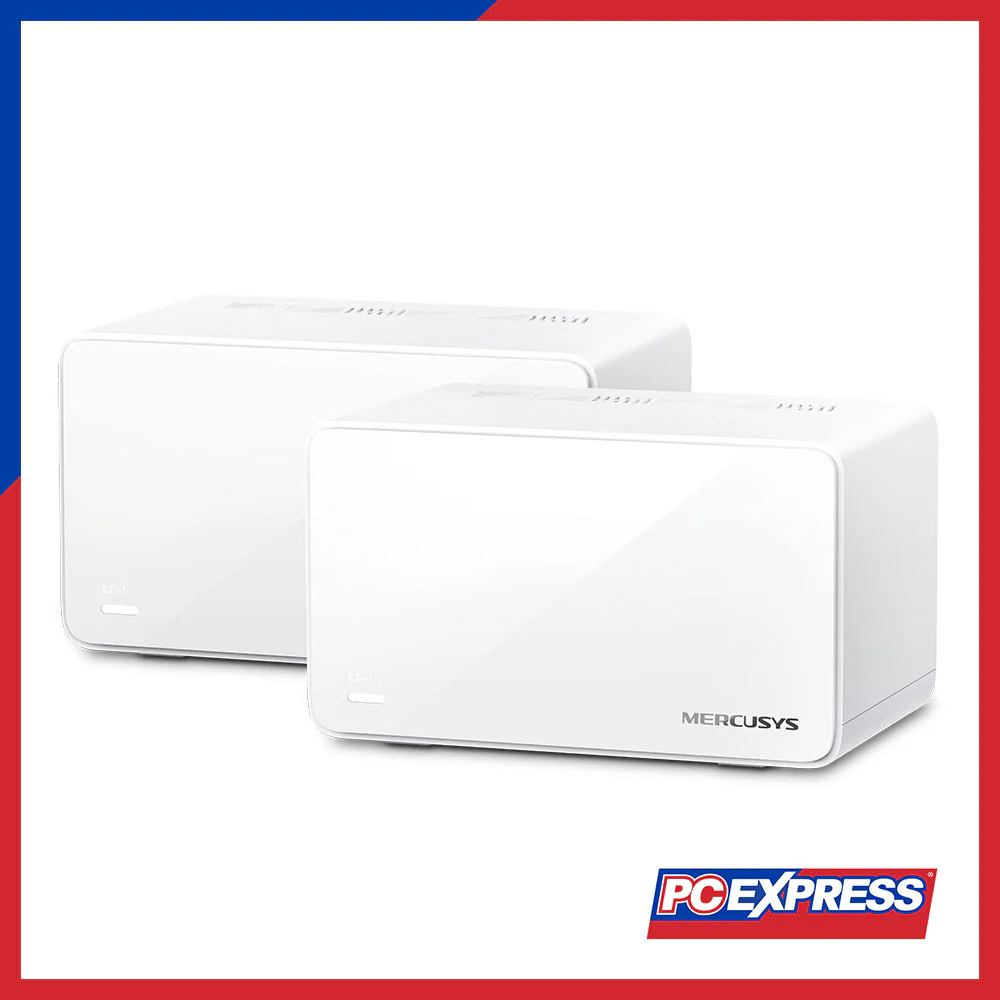 MERCUSYS HALO H90X (2-Pack) AX6000 Whole Home Mesh W-iFi 6 System