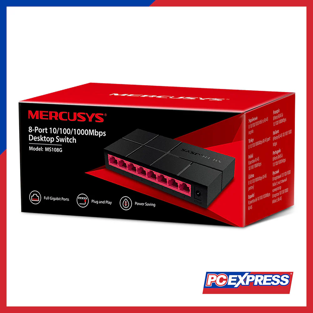 MERCUSYS MS105G 5-Port Gigabit Desktop Switch - Image 4