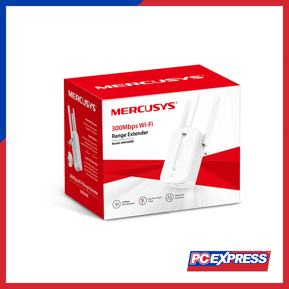 MERCUSYS MW300RE Wi-Fi Range Extender - Image 3