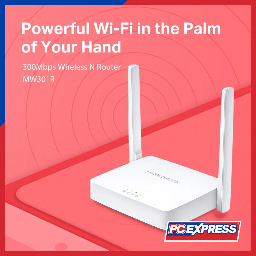 MERCUSYS MW301R 300Mbps Wireless-N Router - Image 3