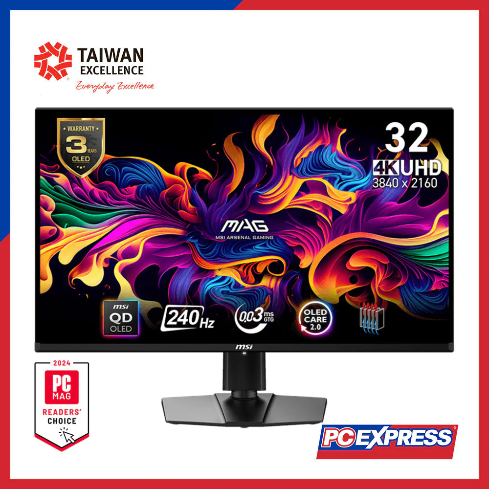 MSI 31.5" MAG321UPX QD-OLED Gaming Monitor - Image 2