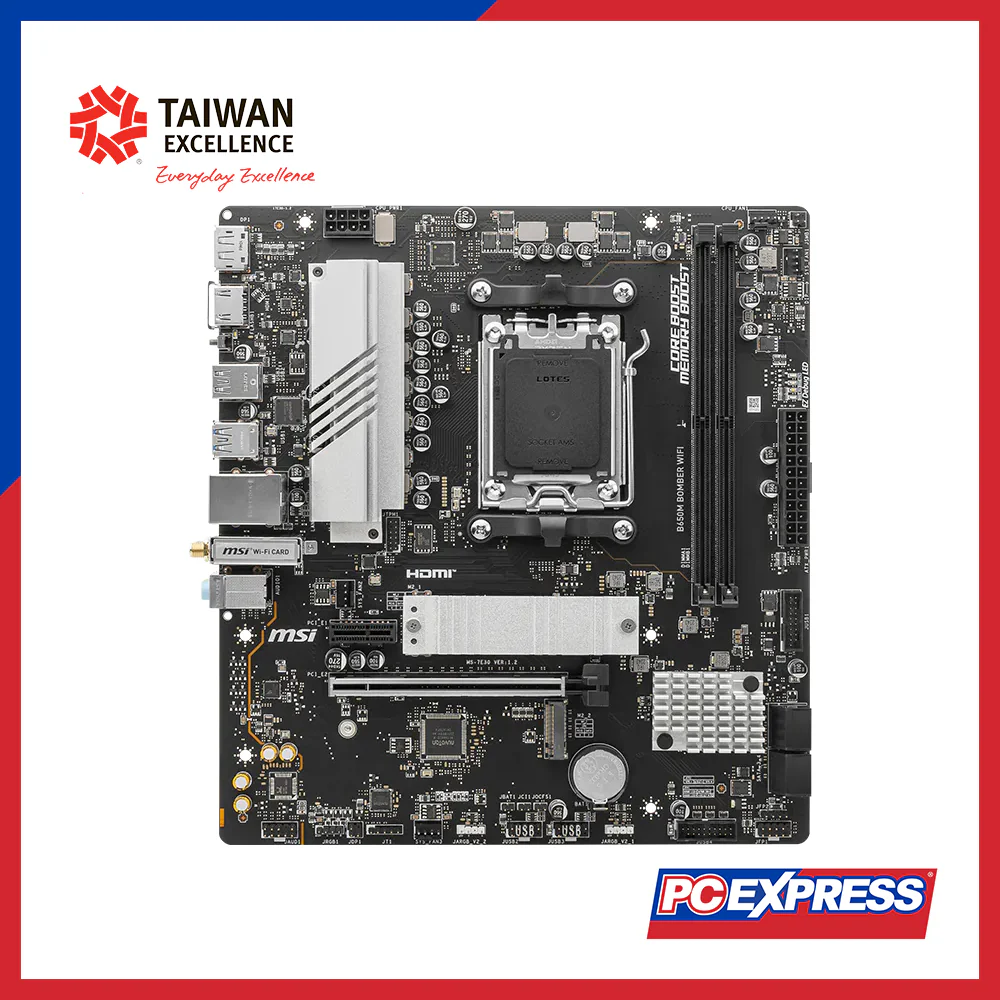 MSI B560M Bomber WiFi PCIe 4.0/3.0 MATX Motherboard - Image 2