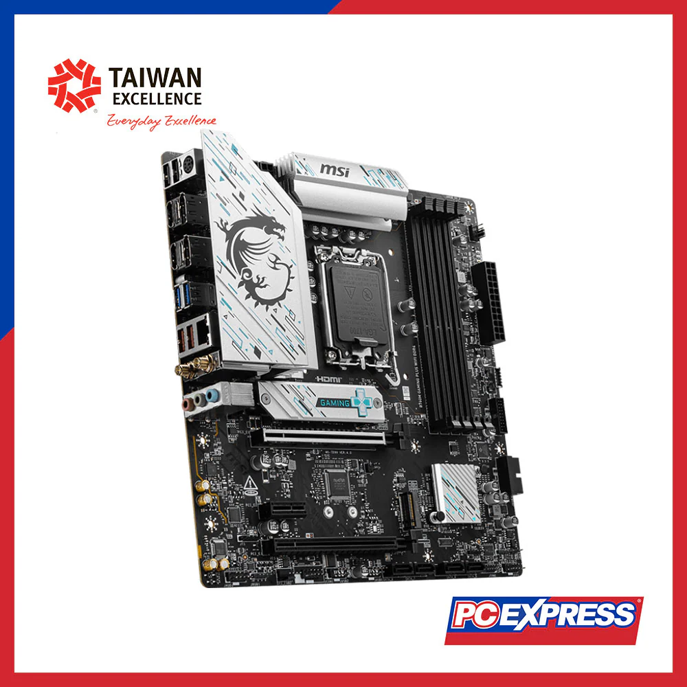 MSI B760M GAMING PLUS WIFI D4 micro-ATX Motherboard - Image 3