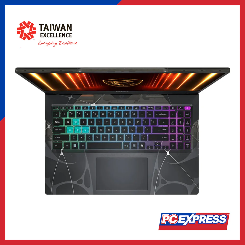 MSI Cyborg 15 (B13WFKG-641PH) GeForce RTX™ 5060 Intel® Core™ i7 Laptop (Translucent Black) - Image 2