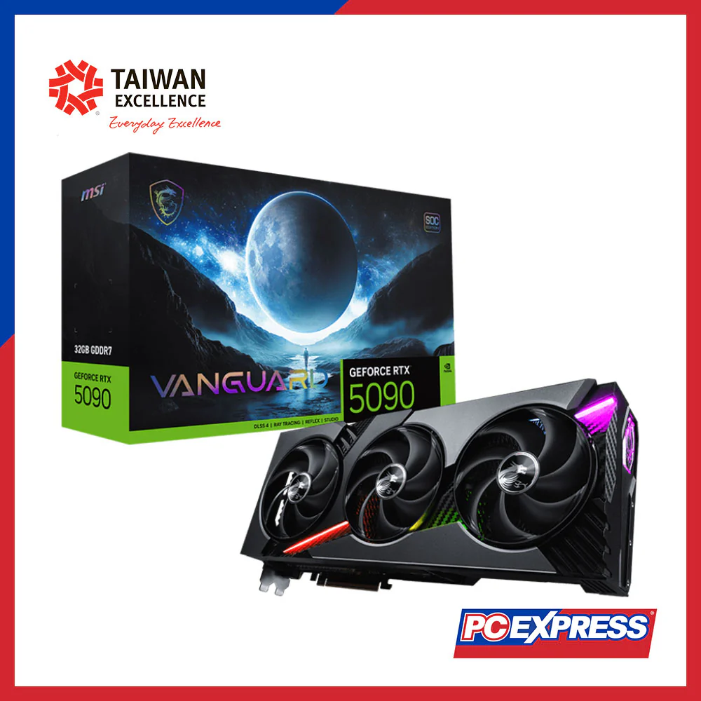 MSI GeForce RTX™ 5090 VANGUARD SOC 32GB GDDR7 512-bit Graphics Card